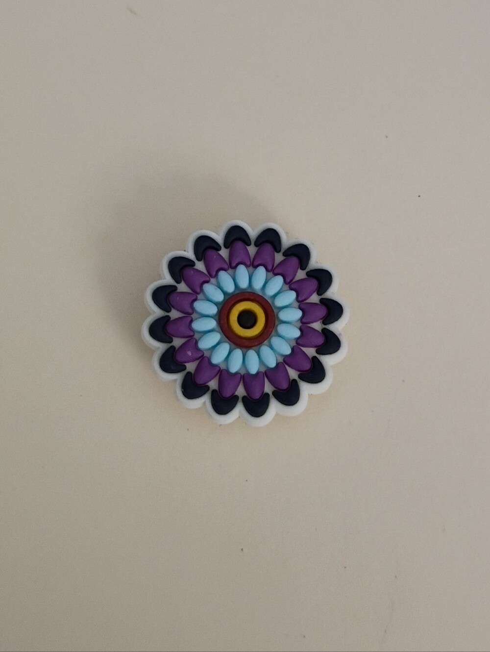 10 for $10 Jibbitz Croc Charm - Multicolored Flower Black Purple Blue Red Yellow
